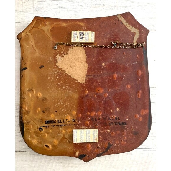 Vintage Heineken bieren Holland Beer Faux Wood Sign 12 x 11 Nec Pluribus Impar - Picture 3 of 7